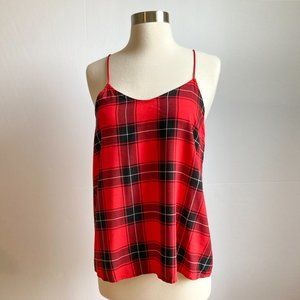 No Boundaries Plaid Top, L/G (11-13)